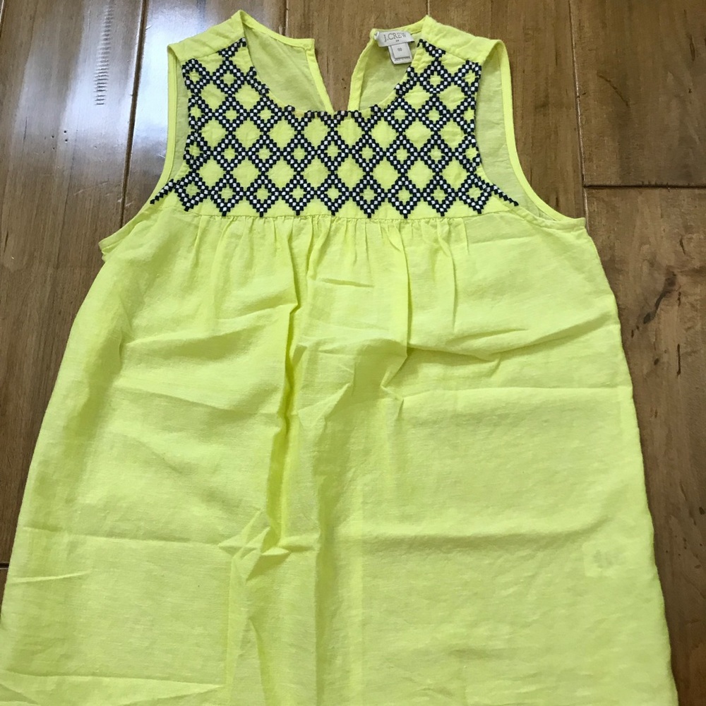 J.Crew Yellow Tank